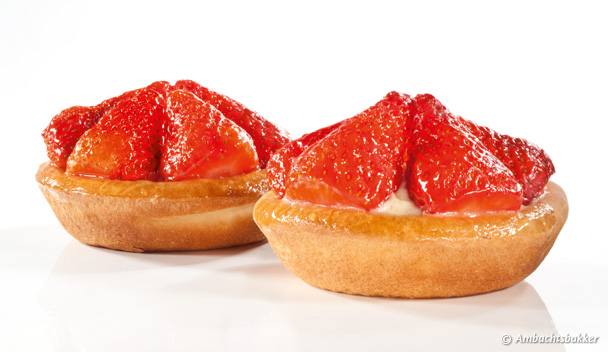 Aardbeienvlaaitjes