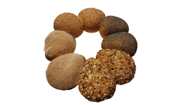 Minibroodjes Kerstkrans (8 stuks)